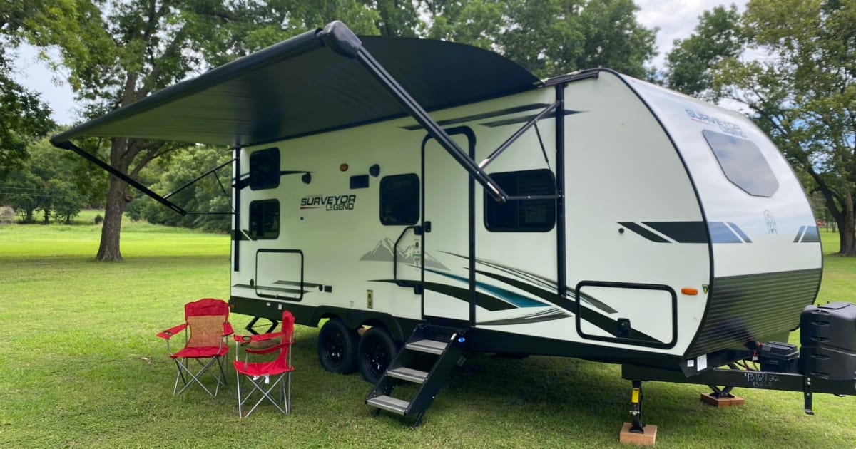 2022 Forest River Surveyor BHLE Travel Trailer Rental in Pryor, OK Outdoorsy