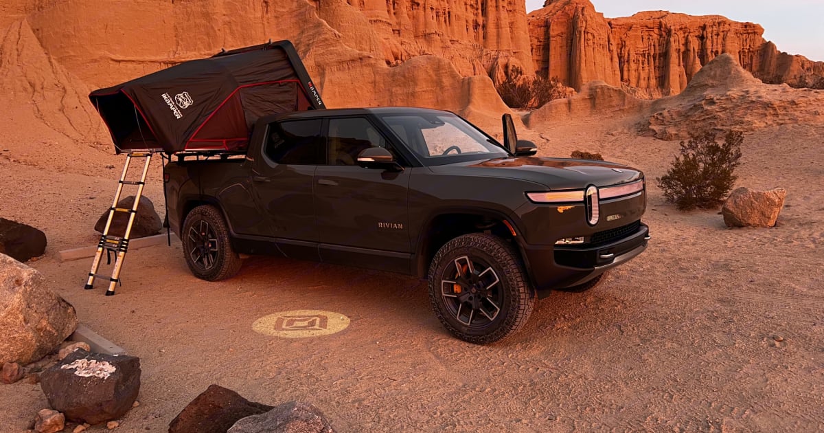 2022 Rivian R1T Truck Camper Rental in Camarillo, CA | Outdoorsy