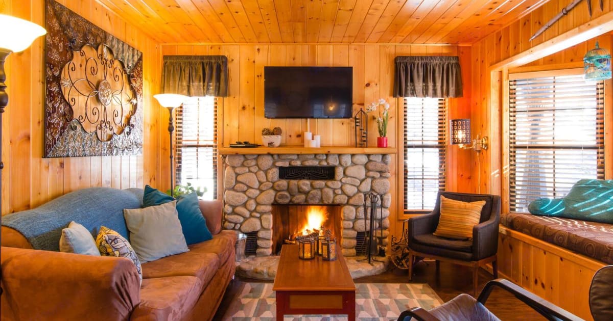 Get Lost Inn Cabin Cabin Rental in Green Valley Lake, CA Outdoorsy