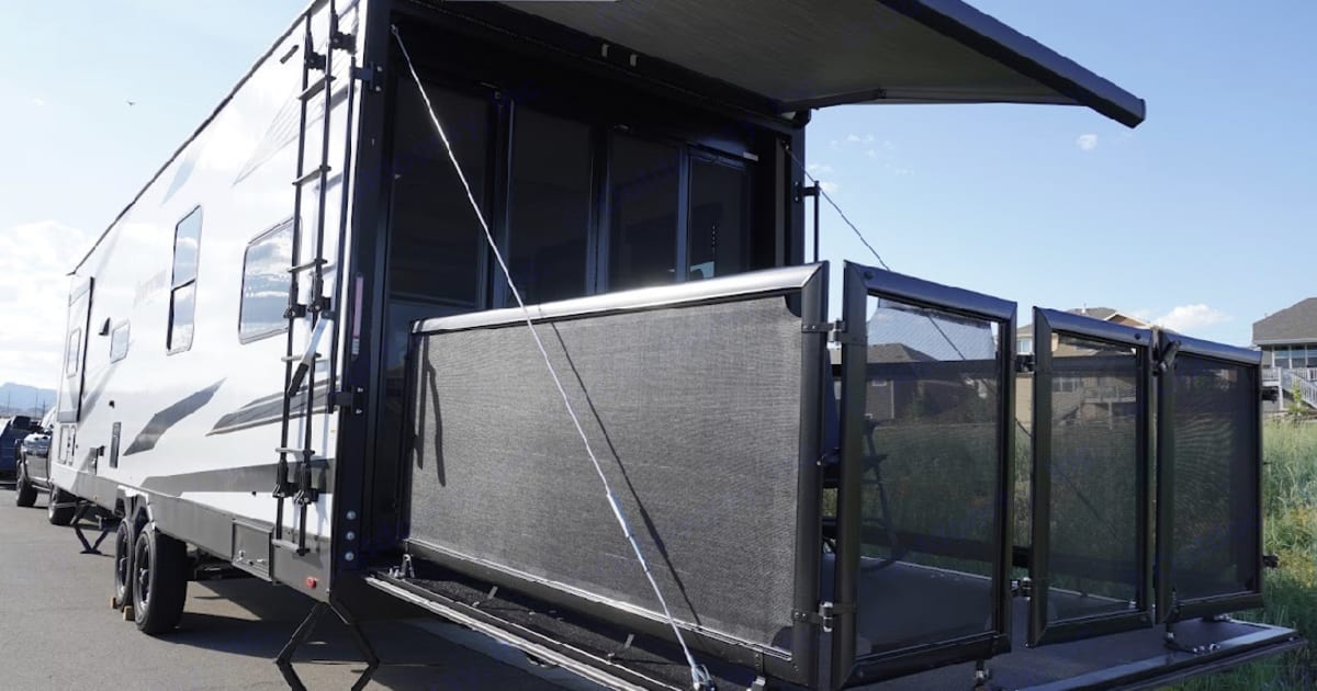 2023 Grand Design Momentum Toy hauler Rental in Loveland, CO Outdoorsy