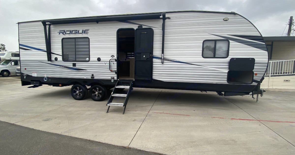 Toyota Rogue Rv 2021 Forest River Vengeance Rogue Toy Hauler Class A Rental in Perris ...