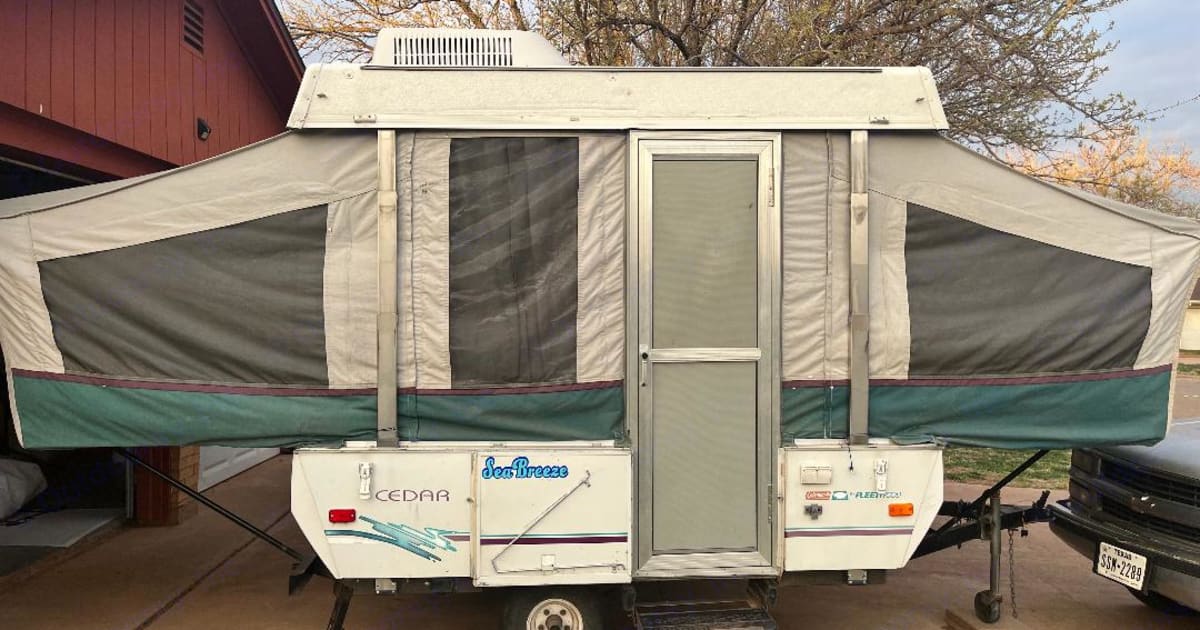 1995 Coleman Destiny Cedar Folding trailer Rental in Abilene, TX Outdoorsy