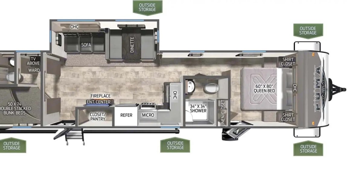 2024 Forest River Puma Travel trailer Rental in Spring, TX Outdoorsy