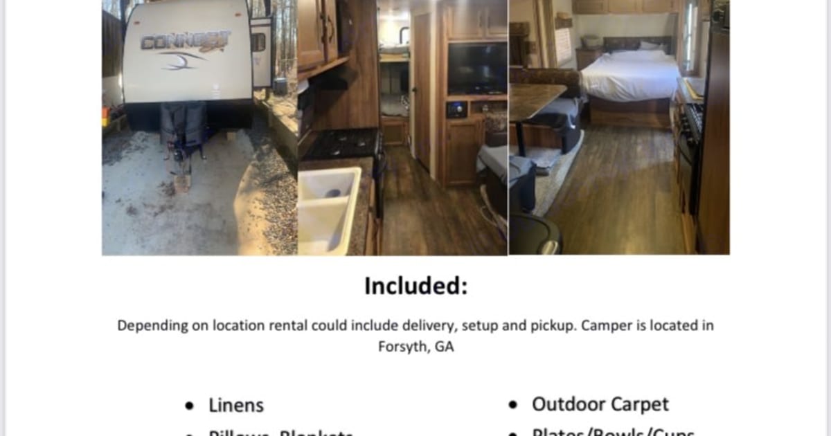 2016 KZ Connect Travel trailer Rental in FORSYTH, GA Outdoorsy