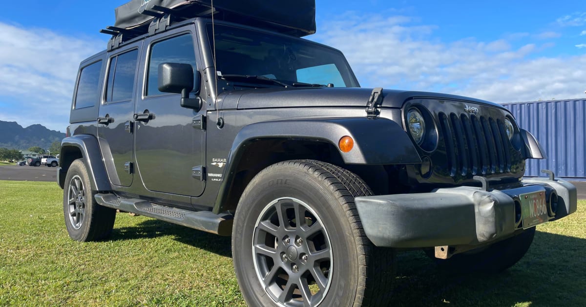 Jeep Wrangler Rental Lihue Hi