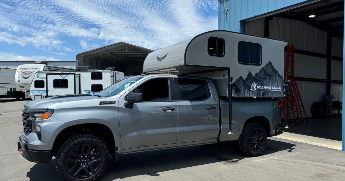 2024 chevrolet silverado Trailboss Truck Camper Rental in San Mateo, CA ...