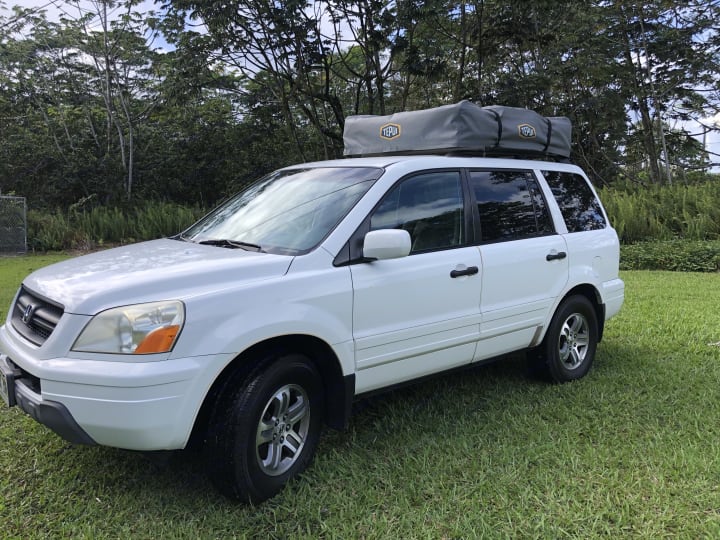 2004 honda best sale pilot roof rack