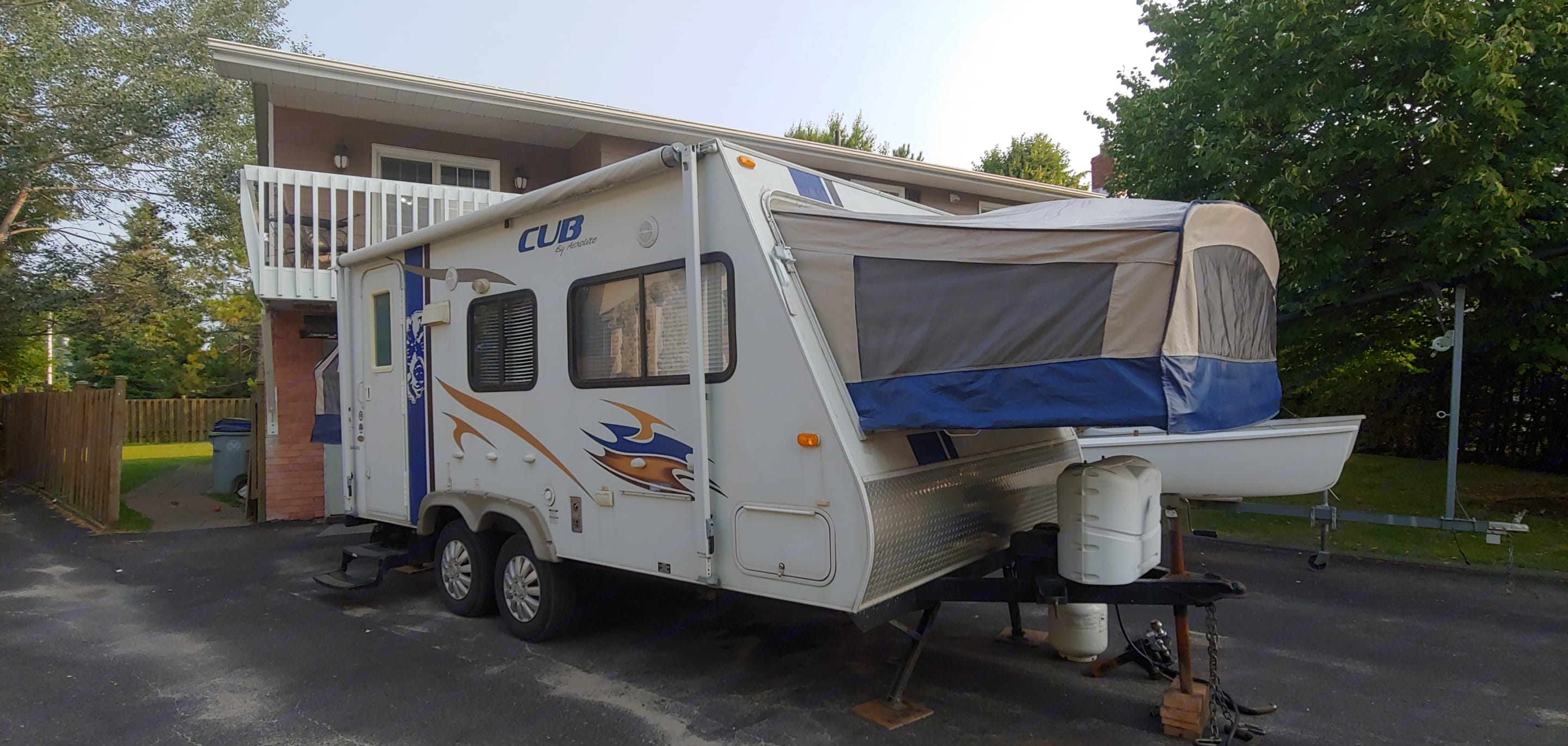 2009 cub hybrid travel trailer cub by aerolite