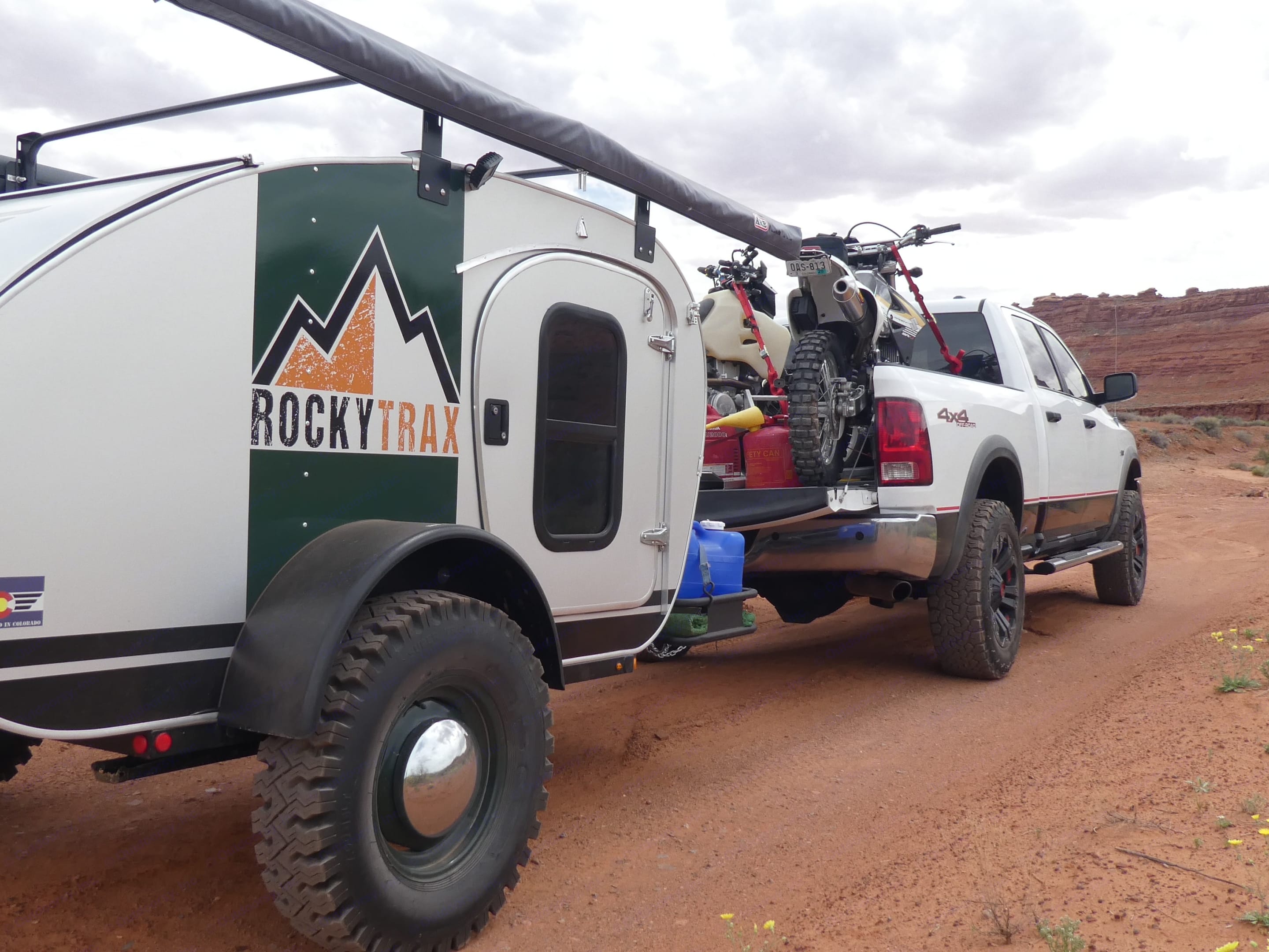 2019 Vintage Overland (teardrop) Lawrence Trailer Rental in Glade Park
