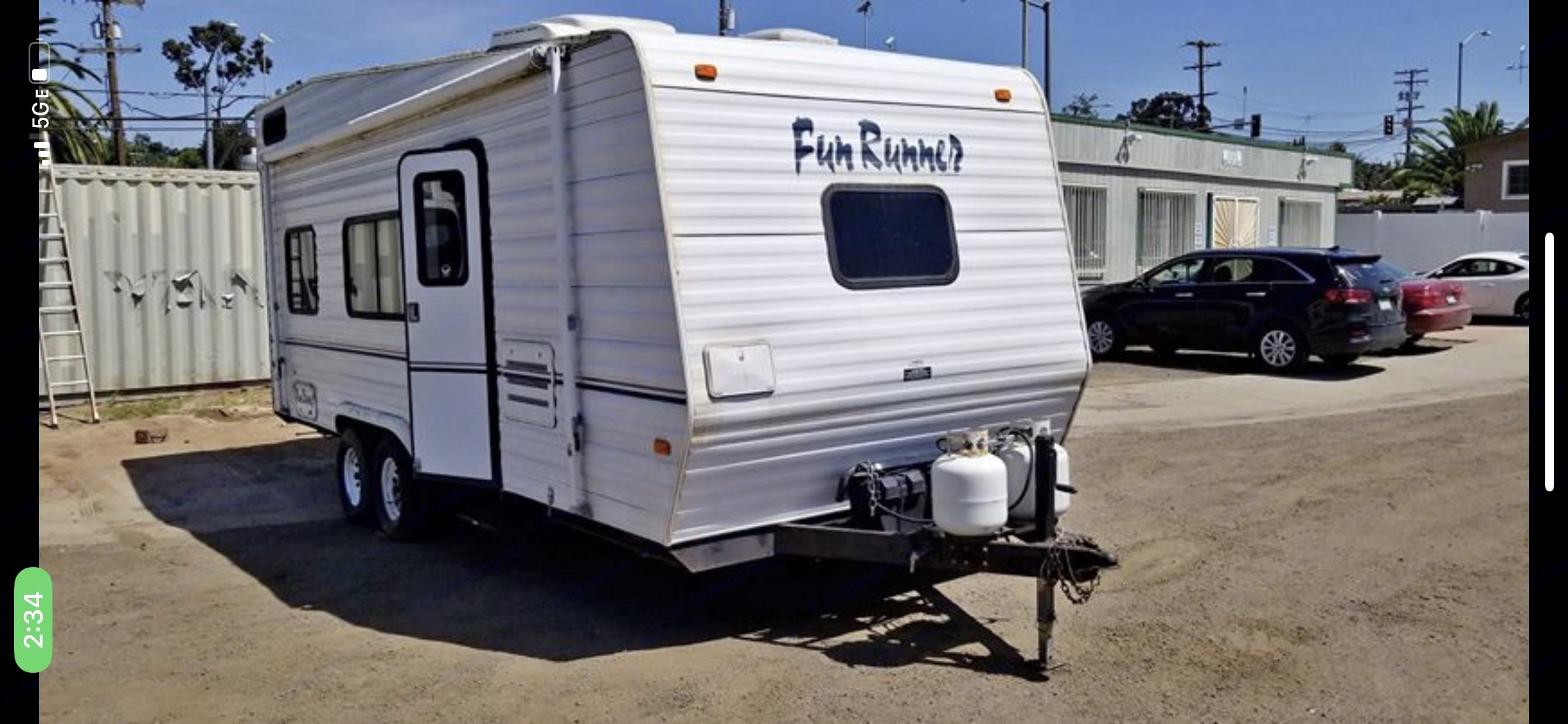 2003 Carson Trailer Fun Runner Toy Hauler Rental in San Diego, CA Outdoorsy