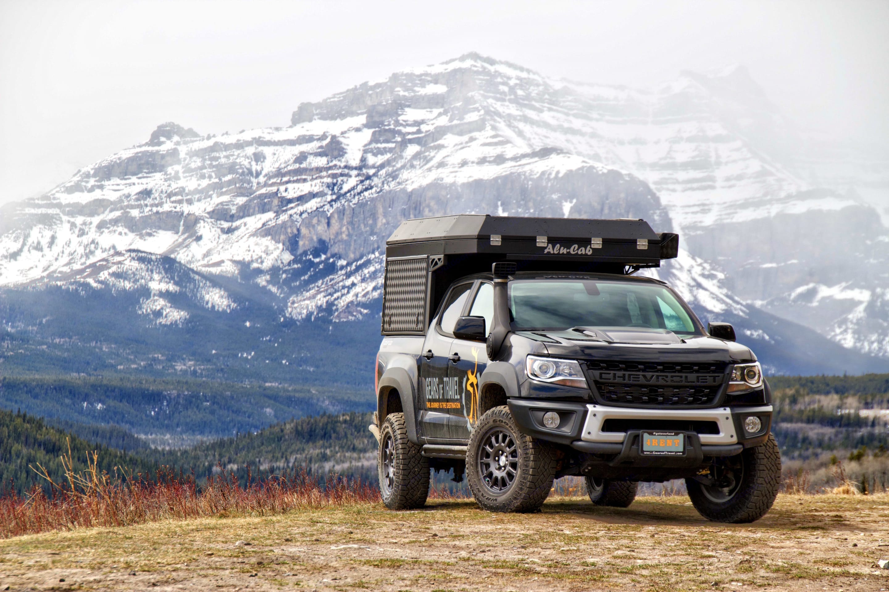 2019 Chevrolet Colorado ZR2 Bison Truck Camper Rental in Calgary, AB