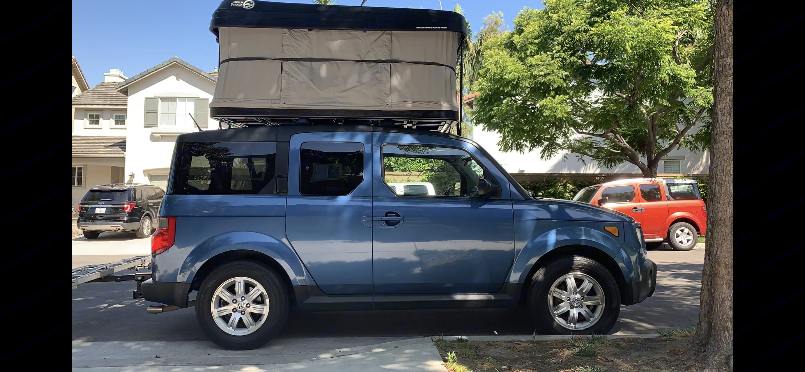 Honda element camper