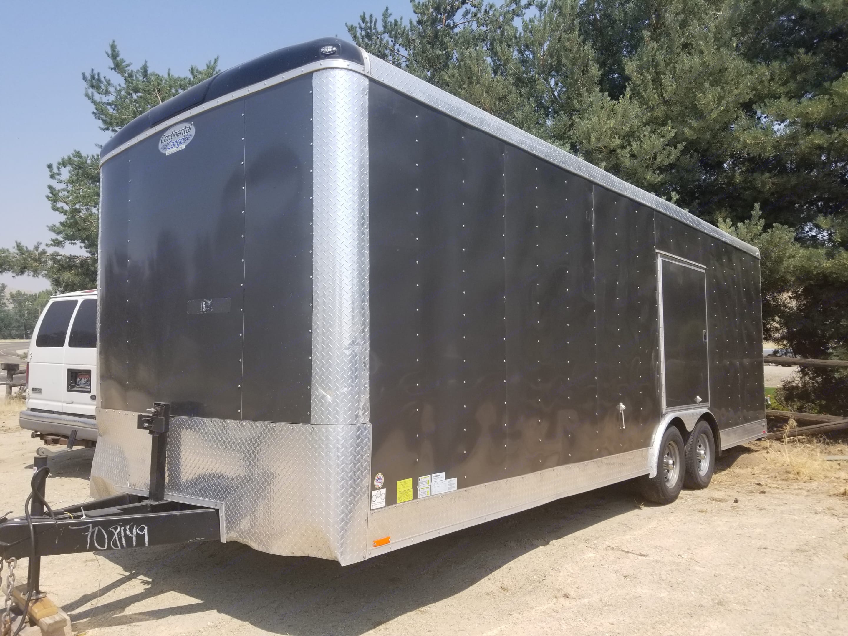 2017 Continental Cargo Utility Trailer 24 Foot Utility Trailer with