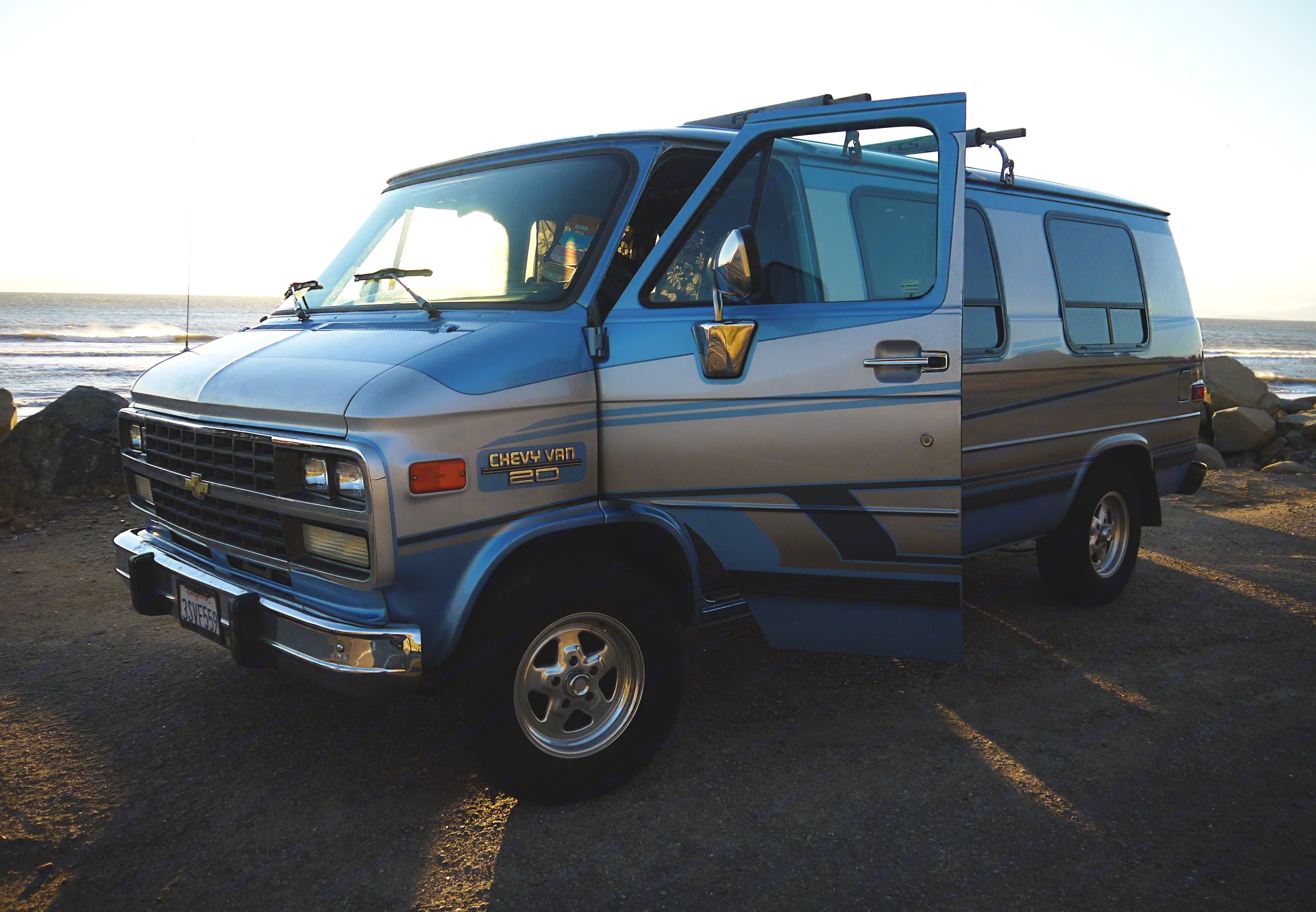 old school chevy vans