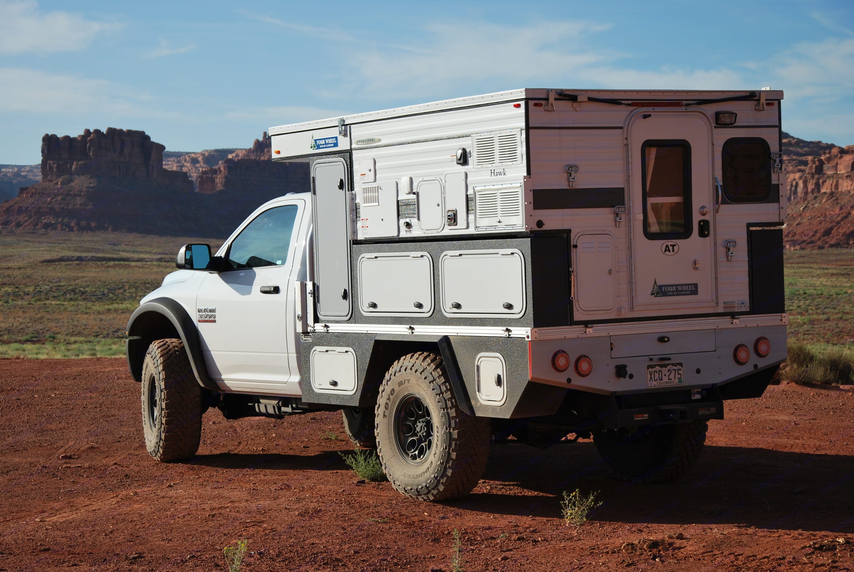 travel hawk truck camper