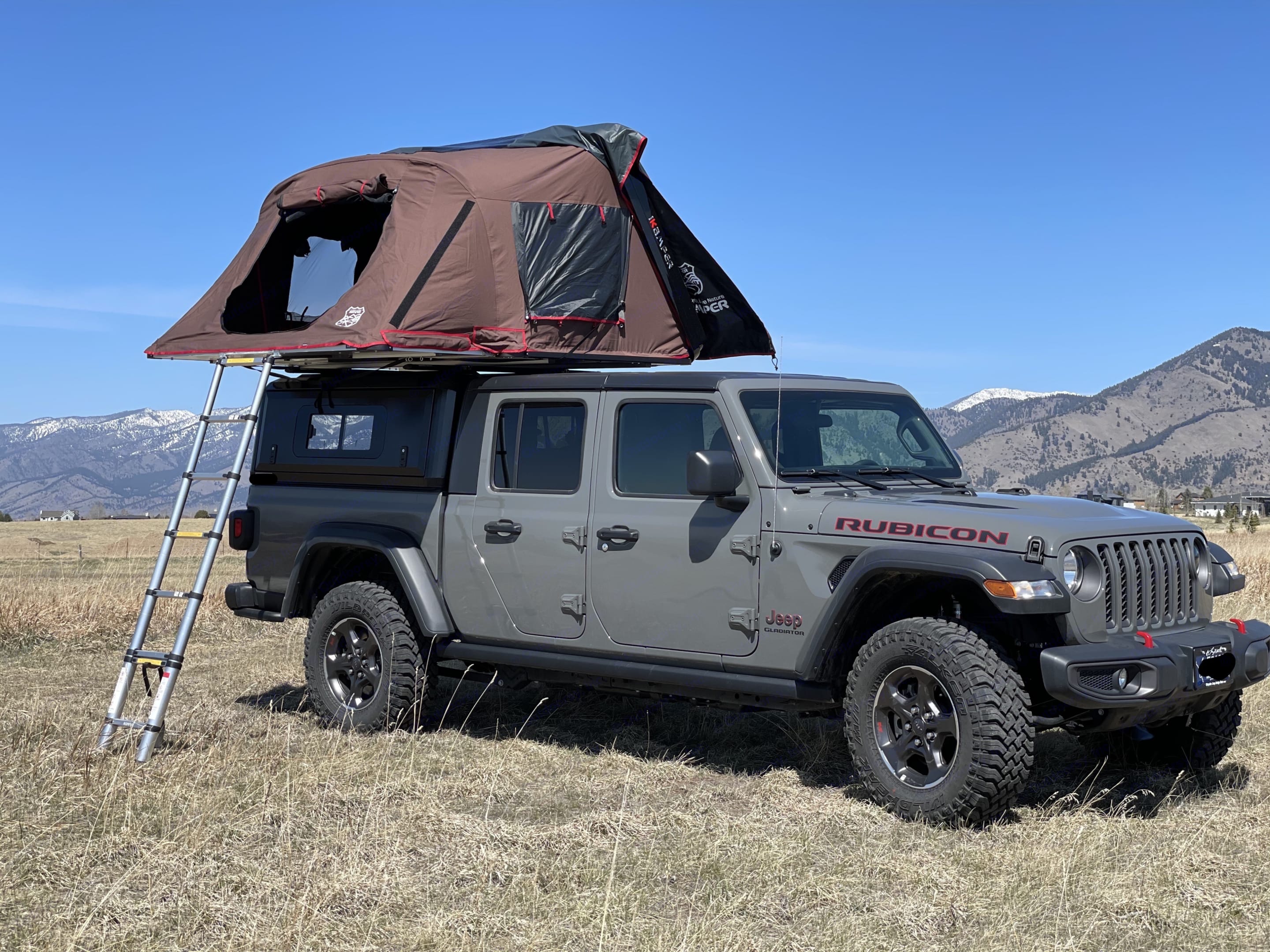 2020 Jeep Gladiator Rubicon Truck Camper Rental In Bozeman Mt Outdoorsy