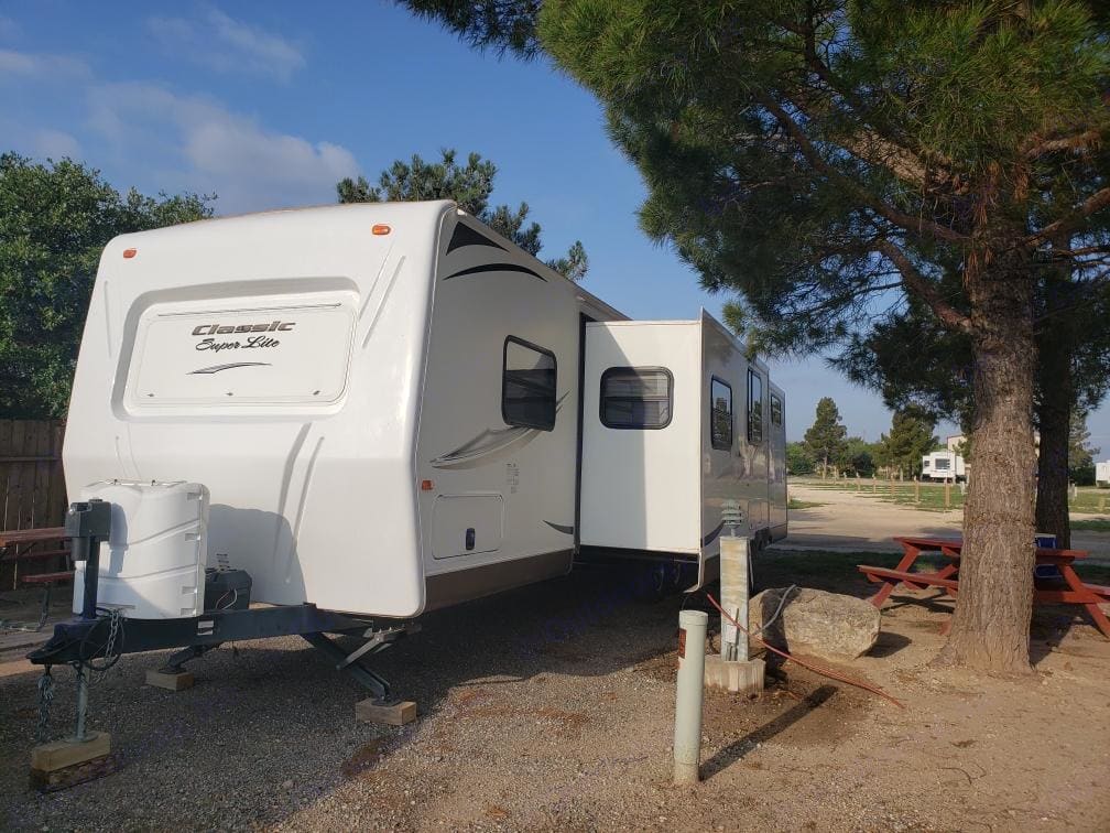 2014 Flagstaff Classic Super Lite Travel Trailer Rental in ANDREWS, TX