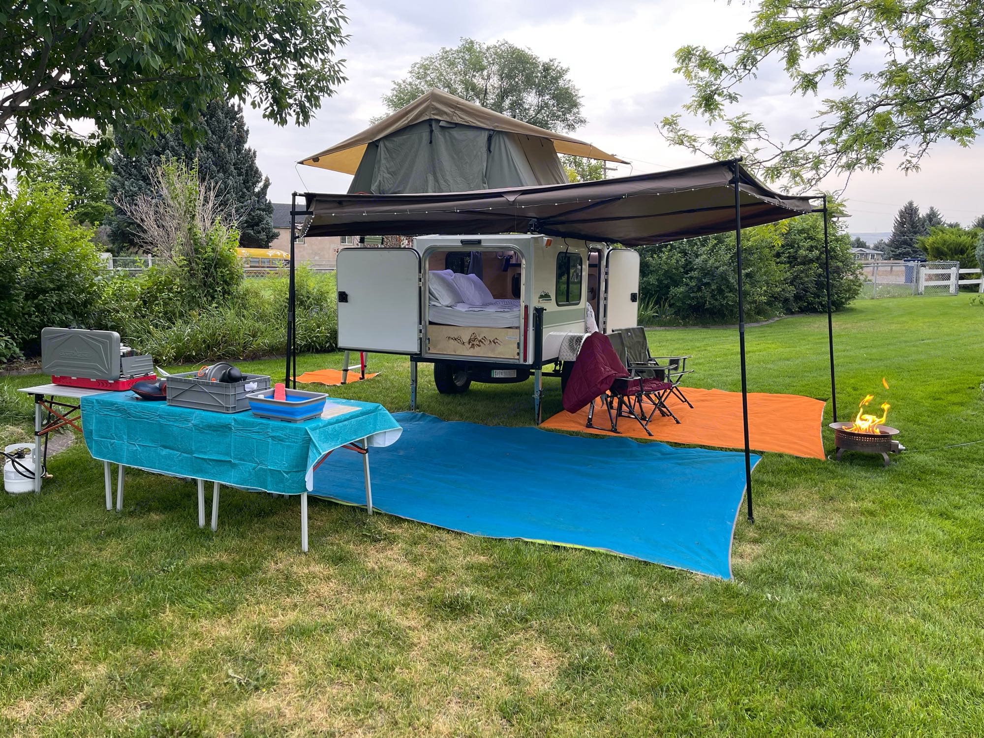 2019 Runaway Campers Cool Camp Travel Trailer Rental in Idaho Falls, ID