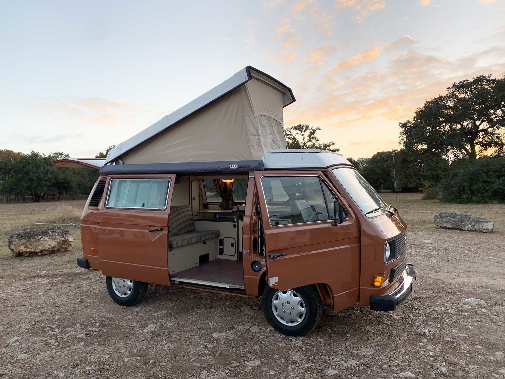 1984 Volkswagen Westfalia Camper Van Rental in Austin, TX Outdoorsy