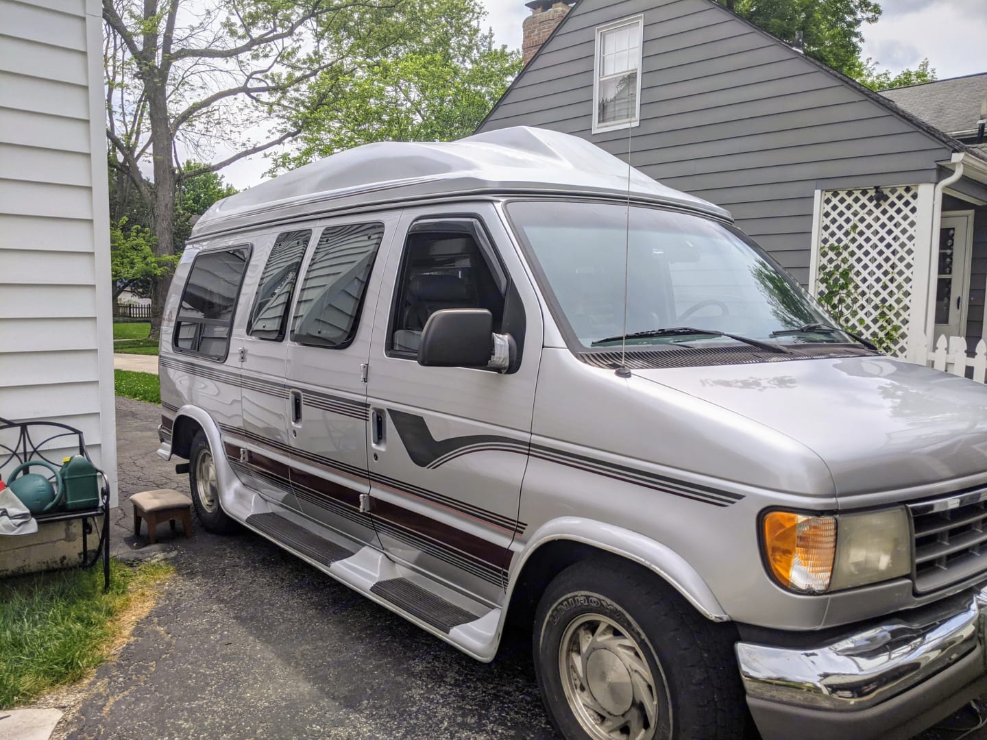 Ford E150 Ford Van Rv Conversion 1996 Ford E150 Chariot Hi-Top