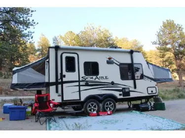 2018 Palomino 2018 Solaire 18 foot Hybrid travel trailer sleeps 8 Travel trailer rental in Mesa, AZ