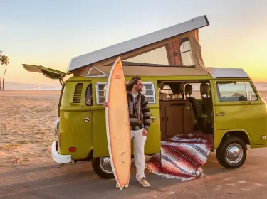 1977 Volkswagen Westfalia Camper van rental in Los Angeles, CA