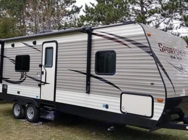 2017 K-Z Manufacturing Sportsmen Travel trailer rental in Middleville, MI