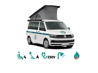 2021 Volkswagen California Coast T6 Camper van rental in Camps-la-Source