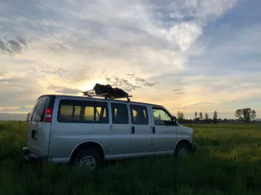 2011 Chevrolet Express Camper van rental in Kalispell, MT