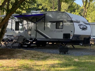 2019 Forest River Wolf Pack Toy hauler rental in High Point, NC