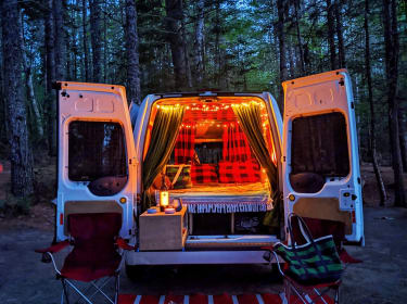 2011 Ford Custom Transit Camper van rental in Portland, ME