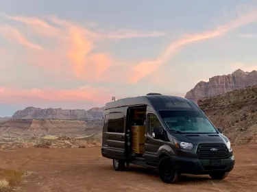 2018 Ford Transit Extended High-Roof Camper van rental in Encinitas, CA