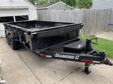 2021 Diamond C LPD 14ft Utility Trailer rental in Grand Forks, ND