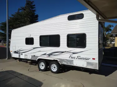 2007 Carson Trailer Fun Runner Toy hauler rental in Arroyo Grande, CA