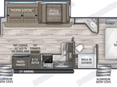 2022 Grand Design Transcend Travel trailer rental in Myrtle Beach, SC