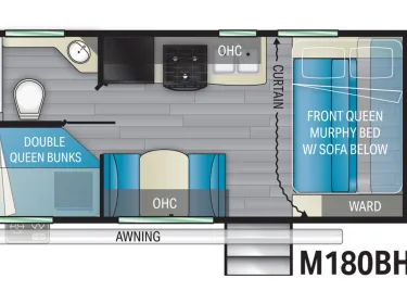 2022 Heartland Mallard 180BH Travel trailer rental in Raeford, NC