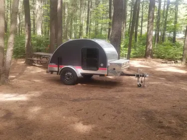 2021 The Teardrop Trailer Diamond in the rough Travel trailer rental in New Denmark, NB