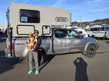 2022 Adventurer SCOUT Olympic Truck Camper rental in Bend, OR