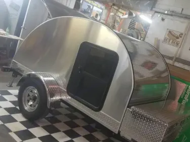2022 The Teardrop Trailer Diamond in the rough Travel trailer rental in New Denmark, NB