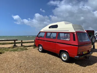 1986 Volkswagen T3 Camper van rental in Portsmouth