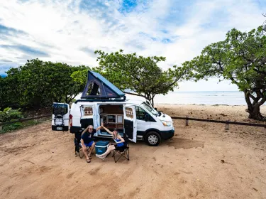2015 Custom Ford Transit Van 250 Class B rental in Kahului, HI