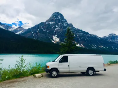 2007 Ford Econolline 250s Camper van rental in Banff, AB