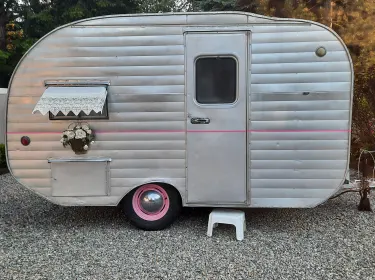 1957 Nomad camp trailer Travel trailer rental in Coeur d Alene, ID