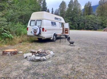 1982 Dodge B Van Camper van rental in Langley, BC