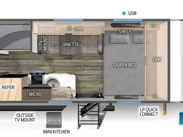 2021 Forest River Wolf Pup 16BHS Travel trailer rental in Arvada, CO