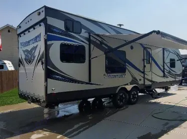 2017 Forest River Sandstorm Toy hauler rental in Star, ID