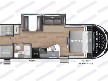 2024 Shadow Cruiser 280 QBS Travel trailer rental in Morganton, GA