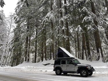 2011 Jeep Wrangler Unlimited Camper van rental in Seattle, WA