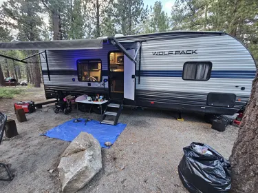 2021 Forest River Cherokee Wolf Pack Toy hauler rental in Riverside, CA
