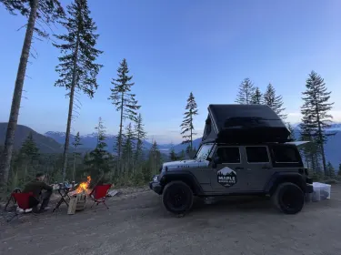 2016 Jeep Wrangler Truck Camper rental in Squamish, BC